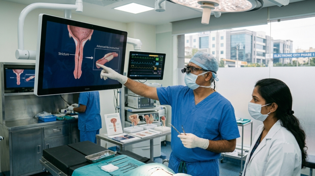 Stricture Urethra: Advanced Reconstruction Procedures in Electronic City Phase 1
