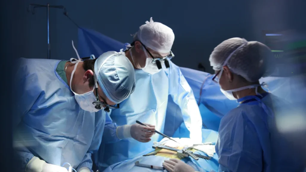 Laparoscopic urology keyhole surgery